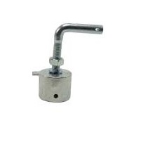 Puomin päätykappale kulmaruuvilla 90mm hevostrailerin puomiin - Hevostrailerit/Saranat/Lavalukot/Kaasujo - 11266 - 1