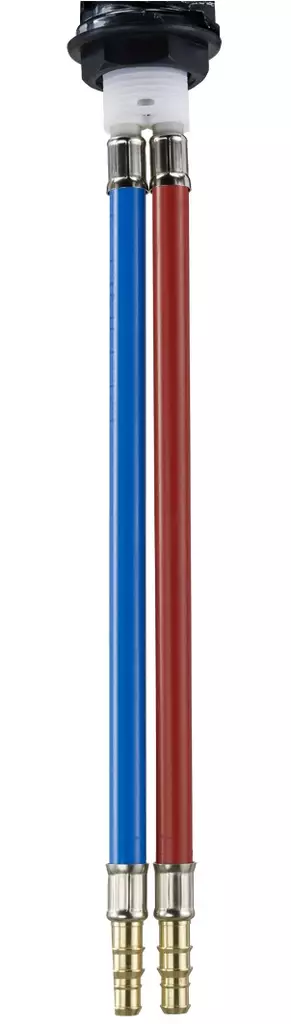 Reich letkuliitännät vesihanaan 250 mm kuuma/punainen - Hanat Reich - 17016 - 1