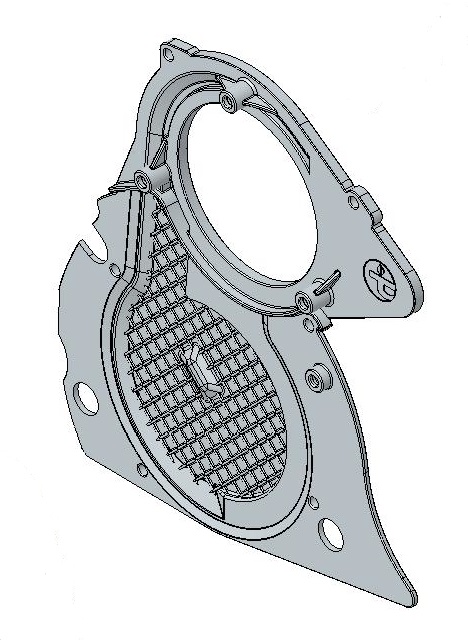 Truma päätylevy ja tiivistesarja Combi D -F- 04/2022- - Combi-lämmittimien varaosat - 21496 - 1
