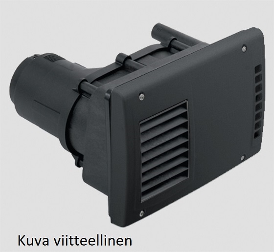 Truma seinäläpivienti Combi D antrasiitinharma WKDC, -> CBxxxxx-E-xxxx - Lämmityslaitteiden asennustarvikkeet - 14176 - 1