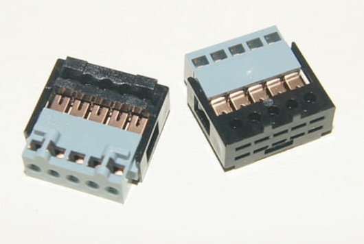 Vesisäiliön johtosarjan liitin Litteän johdon päähän, musta/harmaa - HOBBY VARAOSAT - 5836 - 1