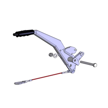 Käsijarrukahva Wap 15 Vetopäähän 1500-3000kg - Bpw/peitz/wap/indespension - 25046 - 1