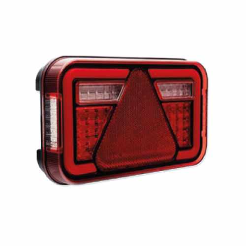 Aspöck Led Multiled IV 8-napainen rekisterikilven valolla vasen sumuvalolla - Aspöck - 18707 - 1