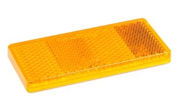 Aspöck heijastin kelt liimattava Heijastin keltainen 90X40mm - Aspöck - 11167 - 1