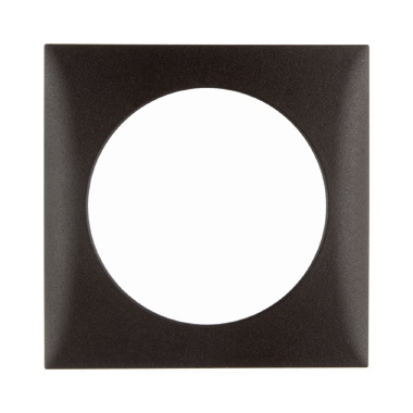 Berker kehys ruskea 59.5x59.5 mm, reikä 42.5 mm - Sähkörasiat, pistokkeet - 637 - 1