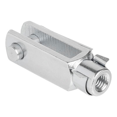 Haarukkapää M8 vaijerille/kaasujouselle 8mm - Kaasujouset/silmukat - 10597 - 1