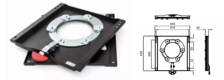 Kääntymismekanismi Ducato X250, X290 Jumper, Boxer Opel Movano - Kääntymismekanismit - 21487 - 1