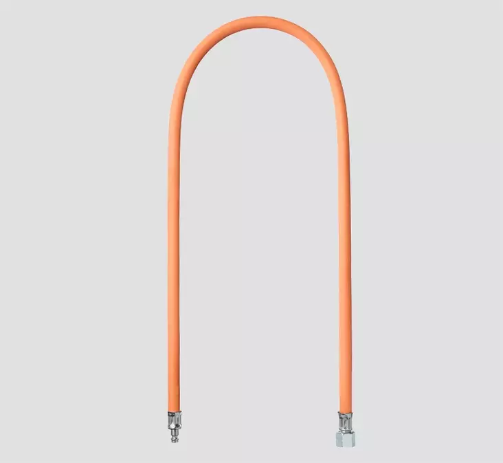 Kaasuletku W 100, pikaliitin, R 1/4" vasen, pituus 1m - Kaasujärjestelmän tarvikkeet - 14787 - 1