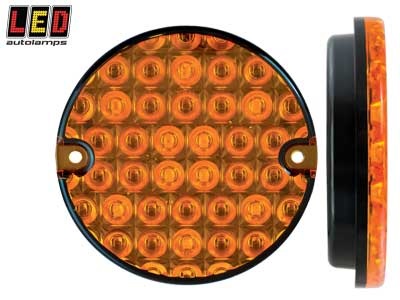 Takavilkku Led 12-24v Vilkku Ø95x18mm - Hella/Talmu + muut - 13637 - 1