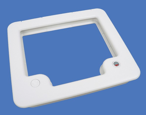 Thetford luukku D3, kehys, Fiat Bianco - Ovien ja luukkujen osat - 917 - 1