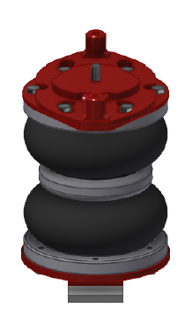 Top Drive System Lisäilmajousisarja VW Crafter Reinforced 8 4x4 Single Wheel - Ilmajousisarjat/iskunvaimentimet - 17927 - 1