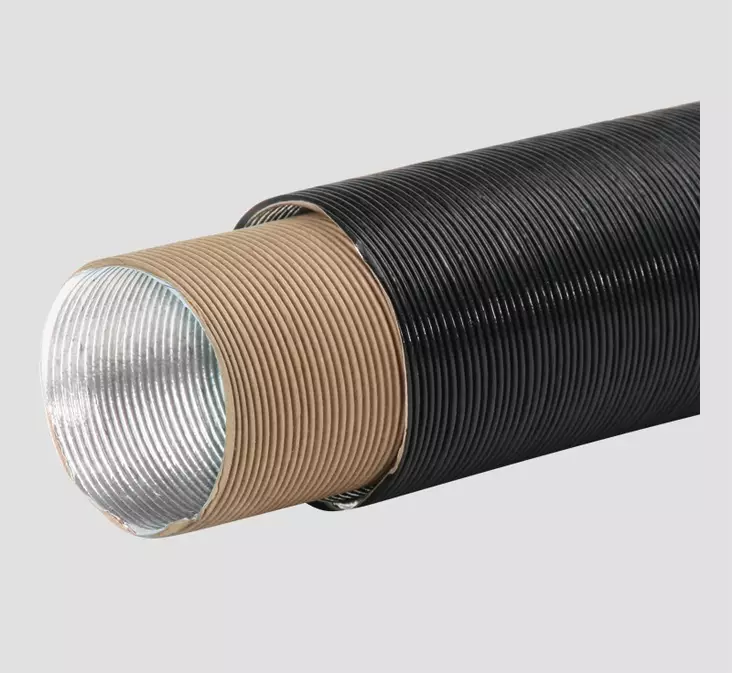 Truma eristetty ilmaputki IDR, Ø 65-75 mm, 2 m - Ilmakeskuslämmityksen asennustarvikkeet - 14717 - 1