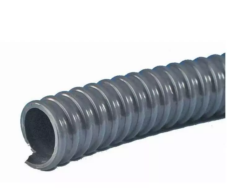 Viemäriletku PVC 19mm, kierrevahvistettu harmaa - HOBBY VARAOSAT - 17667 - 1