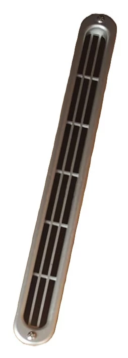 Tuuletusritilä, hopea - KALUSTEIDEN TARVIKKEET - 3117 - 1