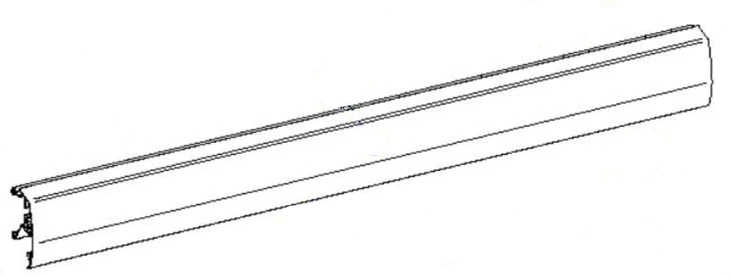 Thule etupalkki 6300 4,00 m, valkoinen - Markiisien varaosat Thule - 16427 - 1