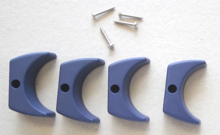 Thule pyöräkourun pääty Elite, 4 kpl - Polkupyörätelineiden varaosat - 1597 - 1