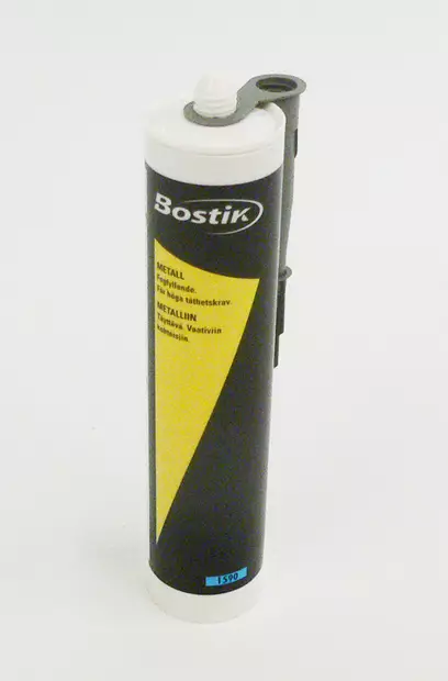 Butyylitiivistemassa Bostik 1590 harmaa, 0,3l - LIIMAT JA TIIVISTYSMASSAT - 188 - 1