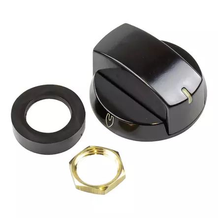 Dometic lieden säädinnuppi musta / hopea - Liesien ja uunien varaosat - 23358 - 1