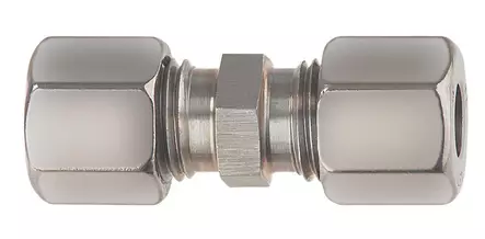 Gok jatkoliitin 10x10mm teräs, väliliitin - Kaasujärjestelmän tarvikkeet - 298 - 1