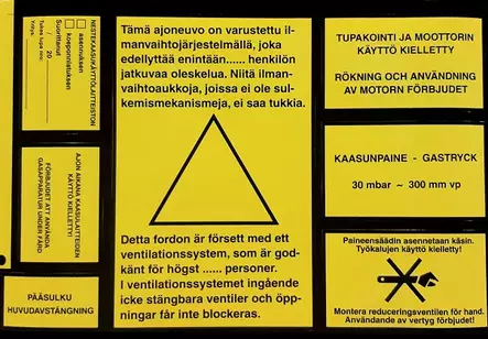 Kaasutarrasarja - Kaasujärjestelmän tarvikkeet - 318 - 1