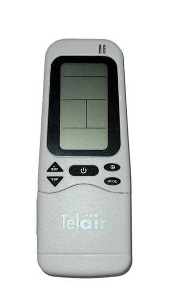 Telair kauko-ohjain Silent 5400H, 7400H, 8400H, Dualclima - ILMASTOINTILAITTEET, TARVIKKEET TELAIR - 25498 - 1