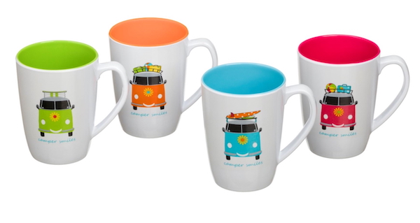 Flamefield muki Camper Smiles, 4 kpl - Ruokailu ja kattaus - 21368 - 1