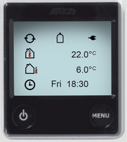 Alde paneelin kehys, musta - Alde 3000, 3010, 3020, 3030 varaosat - 15379 - 1