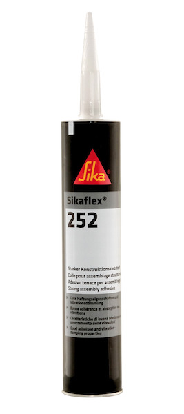Sikaflex®-252 liimamassa musta - LIIMAT JA TIIVISTYSMASSAT - 18428 - 1