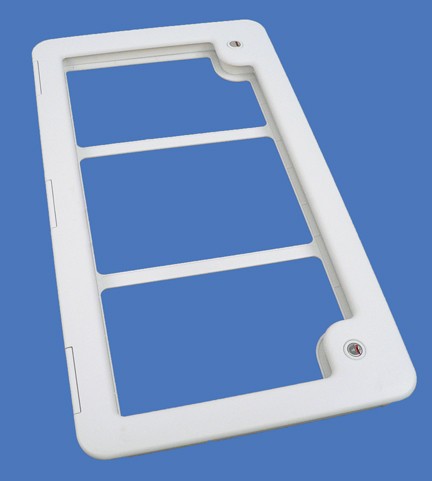 Thetford luukku D4, kehys, Fiat Bianco - Ovien ja luukkujen osat - 918 - 1