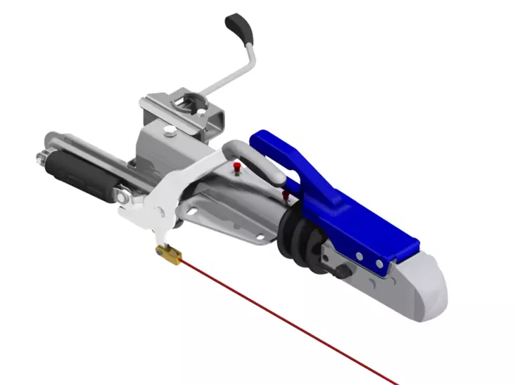 Työntöjarru Knott KFL 12 1400kg Kitkpäällä + Kiinnikkeellä - Knott - 17718 - 1