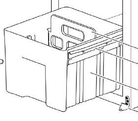 Thetford vetolaatikko N4142, N3142 - Jääkaappien varaosat Thetford - 16514 - 1
