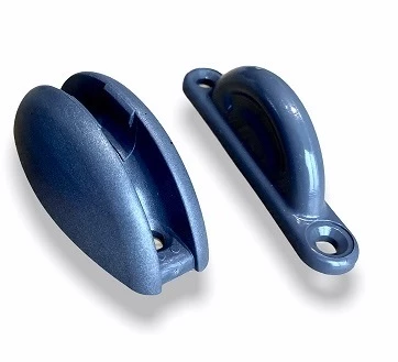 Oven aukipidin 2-osainen tummanharmaa - Ovien ja luukkujen osat - 9938 - 1