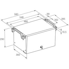 Dometic Generaattori TEC 29, 2,6kW, 230V, bensii Bensiini - Generaattorit Dometic - 7829 - 2