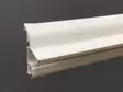 Helmalista valkoinen 6000 mm, muovia, metallivahvike, toimitetaan 2 x 3 m - HOBBY VARAOSAT - 4349 - 1