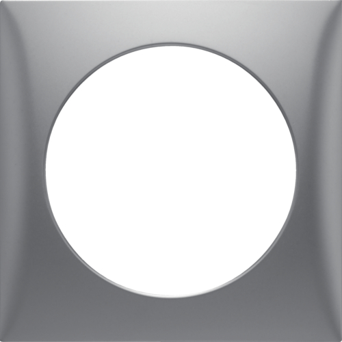 Berker kehys kromi matta 59.5x59.5 mm, reikä 42.5 mm - Sähkörasiat, pistokkeet - 659 - 1