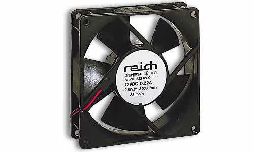 Jääkaapin tuuletin Reich 12V - Jääkaapit ja tarvikkeet Thetford - 23209 - 1