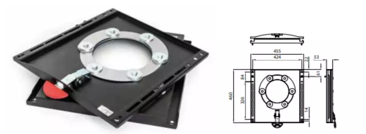 Kääntymismekanismi Mercedes Sprinter/ VW Transporter - Kääntymismekanismit - 21489 - 1