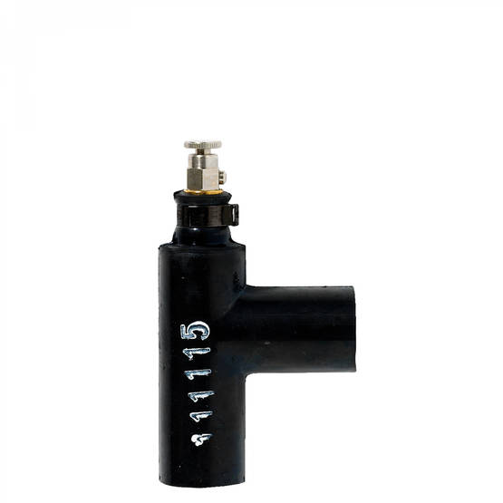 Alde kumikulma 22 mm, ilmausruuvilla T muotoinen, EPDM 21,4 × 4,25 mm. - Nestekeskuslämmitysjärjestelmän osat - 13581 - 1