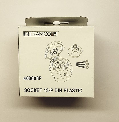 Pistorasia muovi 13-napainen pakattu Pistorasia 13-napainen - Pistokkeet/Adapterit - 10619 - 1