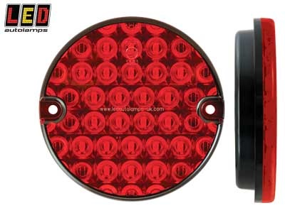 Takasumuvalo Led 12-24v Vilkku Ø95x18mm - Hella/Talmu + muut - 13639 - 1