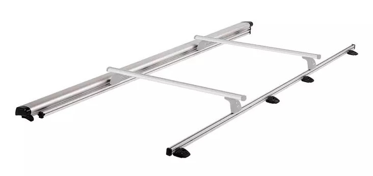 Thule SmartClamp system TO 6300/6200 Kattotelineen pitkittäiskiskot L4H2 - Kattokaiteet, tikkaat ja varusteet - 11179 - 1