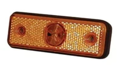 Aspöck sivuvalo keltainen led Flatp 1 Led 90 0,3m DC ADR 12v - Aspöck - 24589 - 1