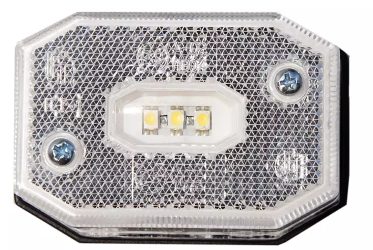 Etuvalo valkoinen Fristom 12-36V Johdolla - Fristom - 23949 - 1